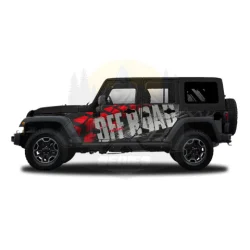 Panele Ochronne 48 offroad Jeep Wrangler JK 4D - na stałe